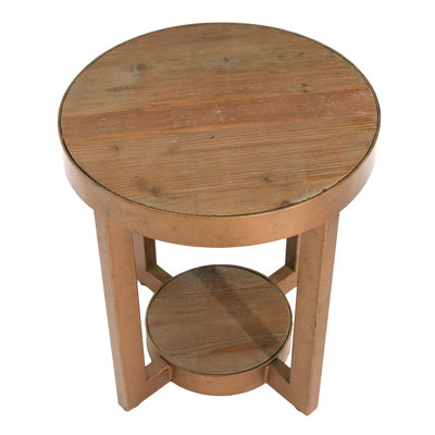 Table de bout à tablette de plancher Trappeto