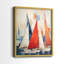 NAUTICAL Series CDVI - reproduction encadrée de qualité supérieure - prête à être accrochée - aucun clou requis - aucun clou requis-134567150-134567145