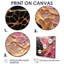 Simonsen - Art mural rose 4 pièces-595928910-595928909