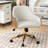 Genuine Leather Upholstered Office Chair-1751880202