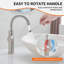 1 robinet de salle de bain à poignée simple-101335635