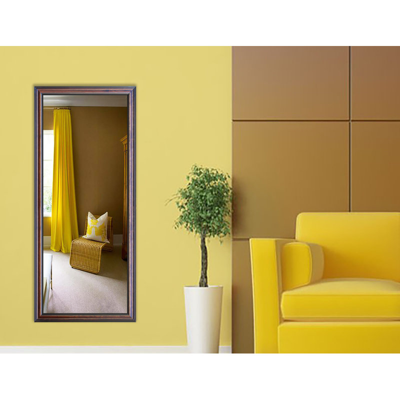 Miroir traditionnel pleine longueur d'Ukiah, H 59 po x l 20 po