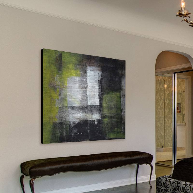 «Square Of Light», reproduction sur métal, H 32 po x l 32 po x P 1,5 po