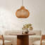 Luminaire suspendu beige à 1 dôme Batcheller-1262682875