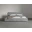 Dearborn King Bed in Contessa Dove Fabric-2145297442