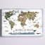 «Cecelia World Map of Animals II», reproduction sur toile tendue-1085902843