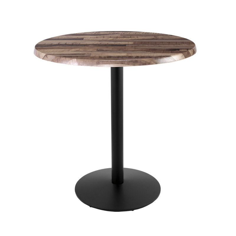 Table de bar d'intérieur / d'extérieur Dicule, L 36 po x l 36 po, Rustic