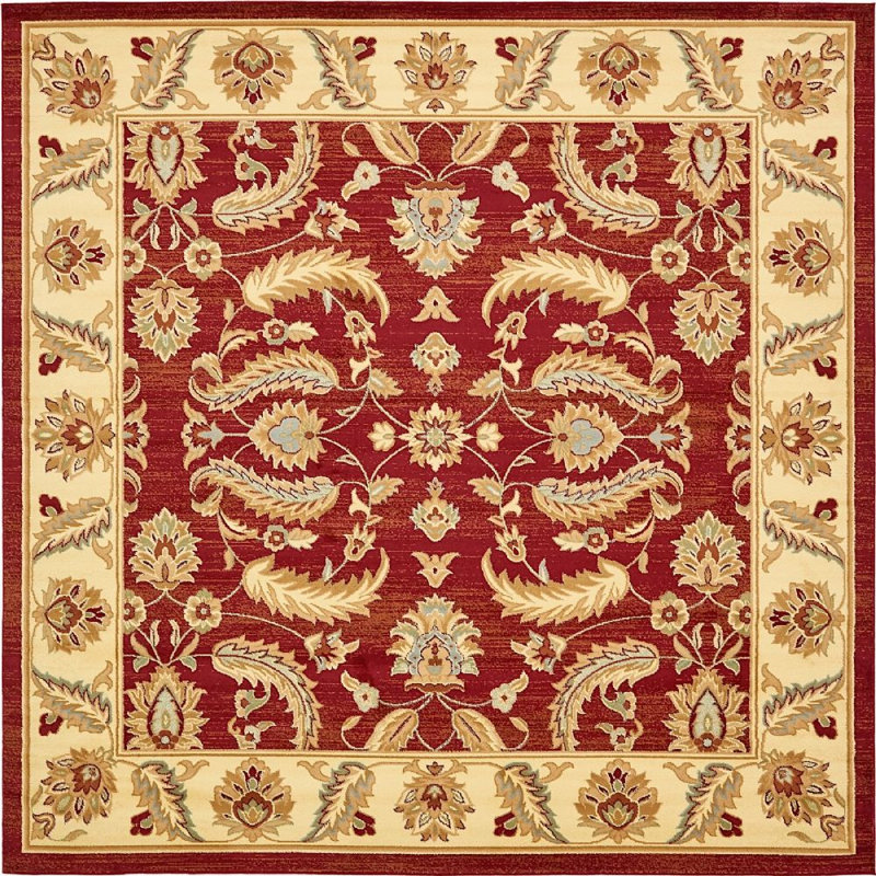 Odyssey Oriental Indoor Rug, Square 4'