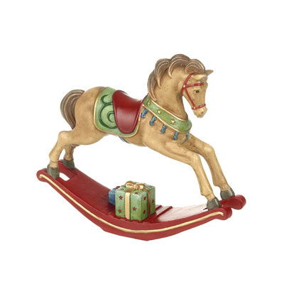 Christmas Horse Decorative Accent