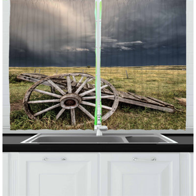 Pointed Kitchen Curtain
