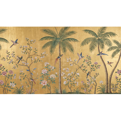 Papier peint palmiers tropicaux