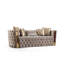 Canapé moderne capitonné à boutons avec tissu velours et détails-305812