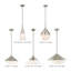 Luminaire suspendu conique à 1 lumière Armoney-44263719-44263717