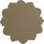 Endurathane Odessa Ceiling Medallion, 7 1/2"OD x 1 1/8"P (Fits Canopies up to 2 1/2"), Hand-Painted Night Shade Finish-27779329