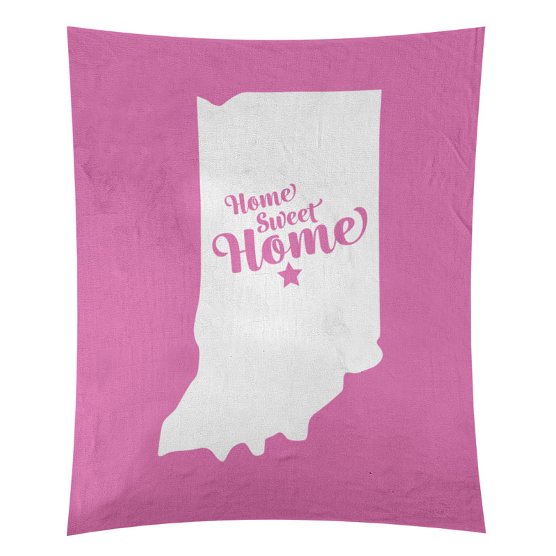 Polyester Tapestry, Pink, 80" H x 68" W