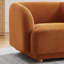 Fauteuil demi-tonneau moderne de 37 po de largeur, fauteuil d'appoint rembourré en chenille moelleuse pour salon, chambre à coucher, bureau - plusieurs couleurs-765407726