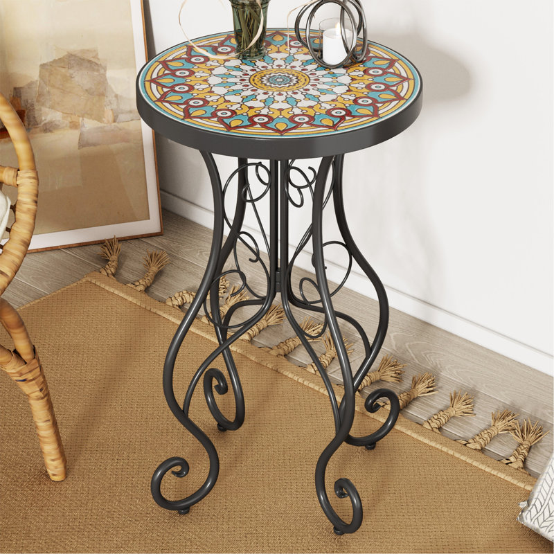 Charming Outdoor Side Table With Stylish Design For Various Settings