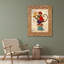 Art sur toile tendue par Trinx Kruskamp, Janet, "Monkey With Cymbals"