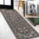 Sarok Ornate Large Medallion Machine-Washable Green/Navy/Cream Rug