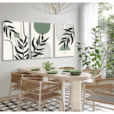 3 Piece Wrapped Canvas Set