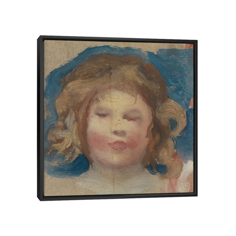 Print, 93.98 cm H x 93.98 cm W x 4.445 cm D, Black