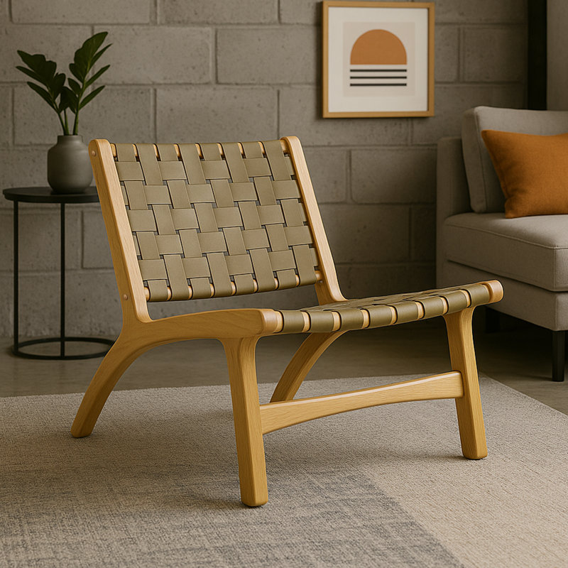 Chaise d'appoint 28,2 po Milo, Tanné
