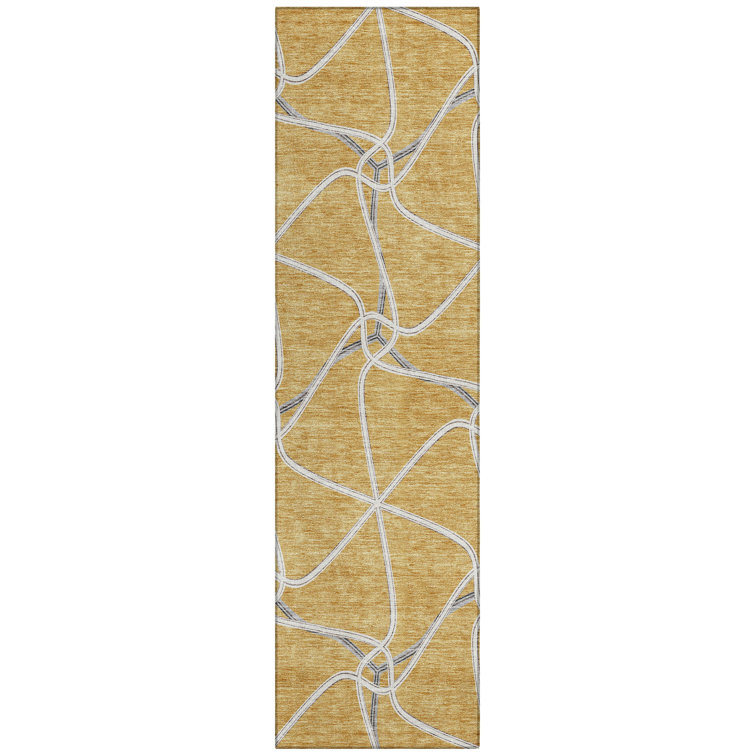  Aleg Area Rug with Non-Slip Backing