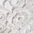 Bastia Round Medallion White 30"