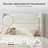 Boucle Upholstered Platform Cloud Bed with Round Headboard & Cylindrical Legs, Heavy Duty Noise-Free, No Box Spring Needed for Bedroom-638322788