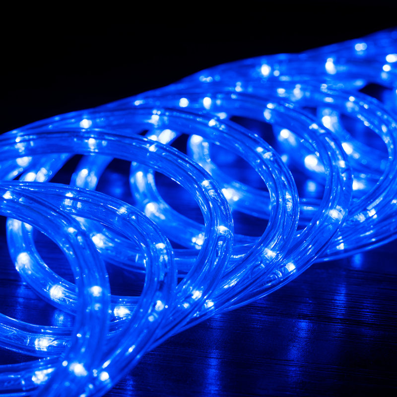 LED Rope Light w/ 8 Mode, Blue, 3600" L