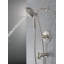 Saylor 17 Series Brushed Nickel Tub and Shower Faucet Combo In2ition 2-in-1 Shower Head with Handheld Spray, Bathtub Faucet, Tub Faucet Set, Stainless (Valve Not Included)-74993327