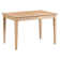 Arndt Fully Assembled Rectangular 120cm Solid Wood with Oak Veneer Extending Dining Table