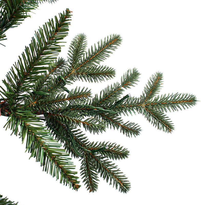 5' Lighted Artificial Fir Christmas Tree