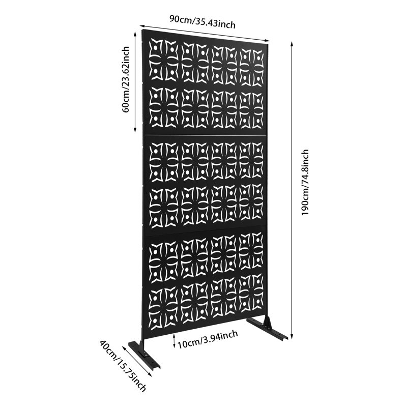 Decorative Panels Privacy Screen