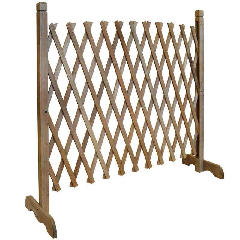 90cm H x 90cm W Wood Trellis