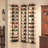 Wall Mounted Wine Rack: Metal Hanging 10 Bottle Wine Holder