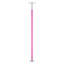 Poteau de danse professionnel, ensemble de poteaux de danse statiques tournants, poteau amovible portable, poteau en acier inoxydable robuste de 40 mm, poteau de remise en forme réglable en hauteur, pour gymnase d'exercice à domicile, rose