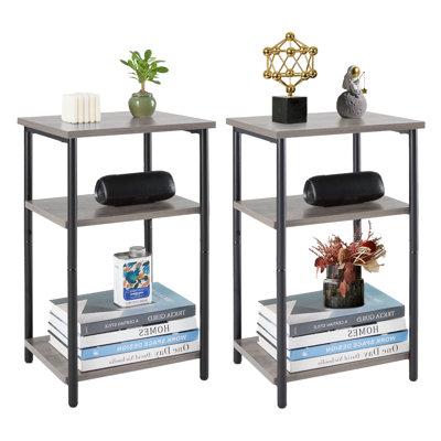 Iziaha 3-Tier Nightstand
