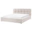 Upholstered Fabric Lift Up Storage Ottoman Bed-158521372