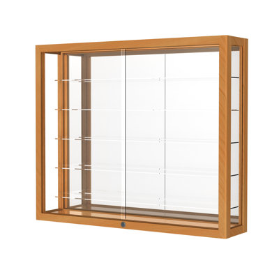 Heirloom Series 30'' H x 36'' W Wood Trophy Display Case