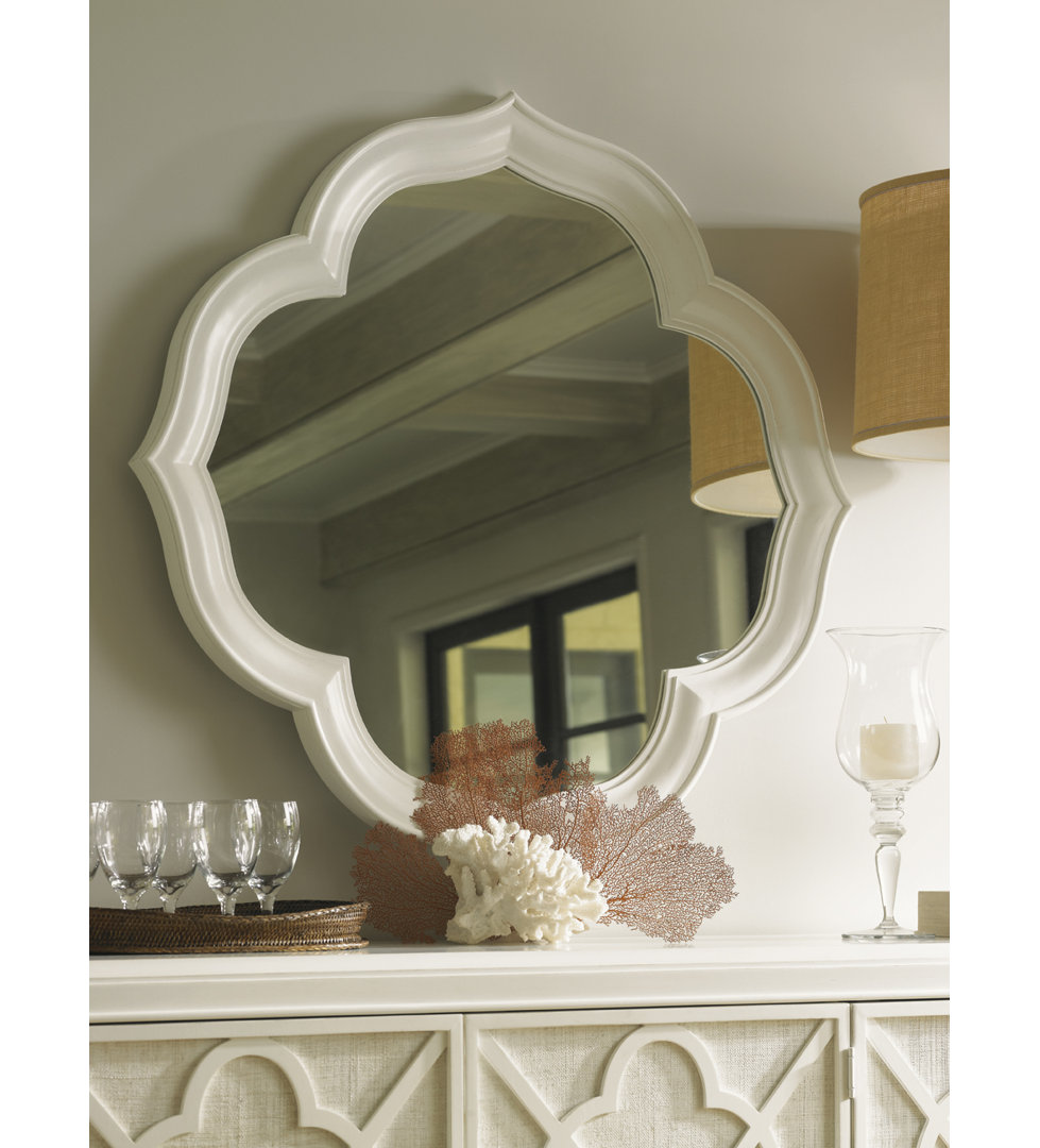 Ivory Key Paget Accent Mirror Tommy Bahama Home