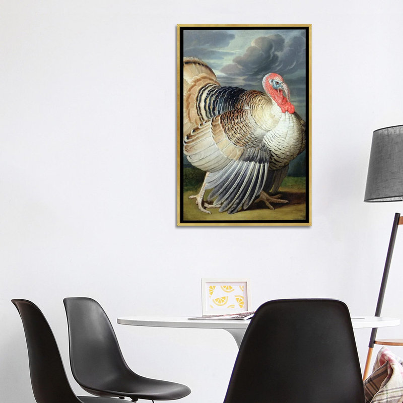 Portrait of a Turquie - reproduction d'art murale - toile encadrée, H 40 po x l 26 po, Impression encadrée sans passe-partout