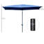 Parasol de marché rectangulaire Kaliope-1423119498