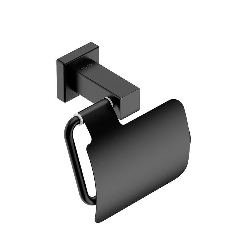 8500 Series Wall Mount Toilet Paper Holder, Matte Black
