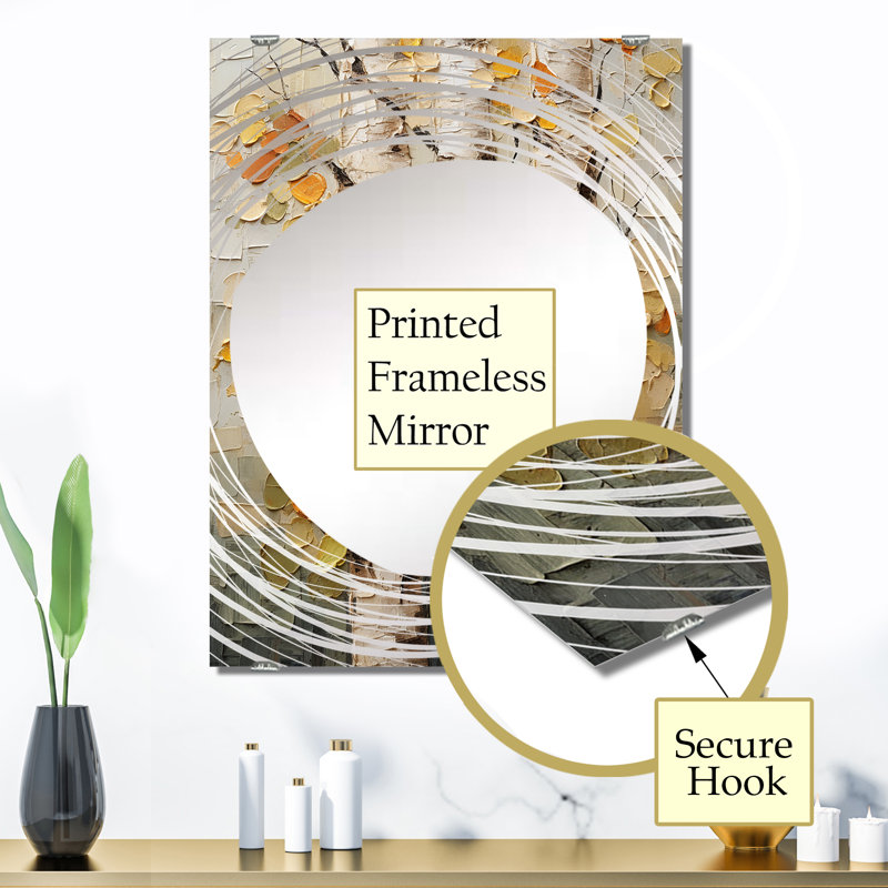 Tefft - Miroir mural pour arbre MIR136601, 32 po x 24 po