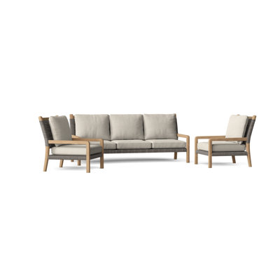 Hudson Outdoor 3 - Piece Conversation Set