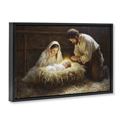 Cadre flottant Christ Nat Born