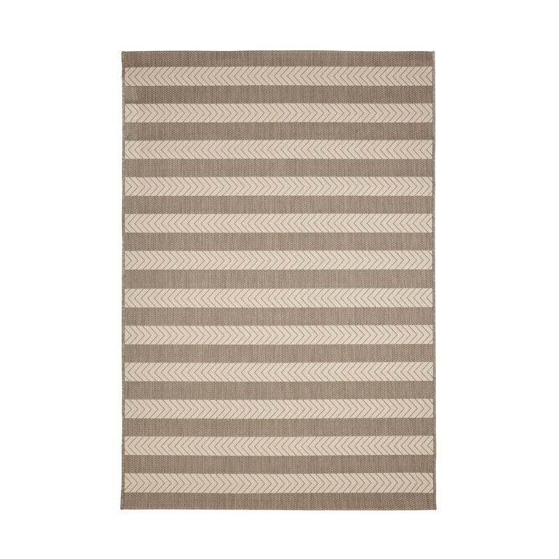COMPASS STRIPE NATURAL 160/230cm, Rectangle 120 x 170 cm