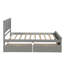 Lit plateforme avec rangement double Poydras-121225810