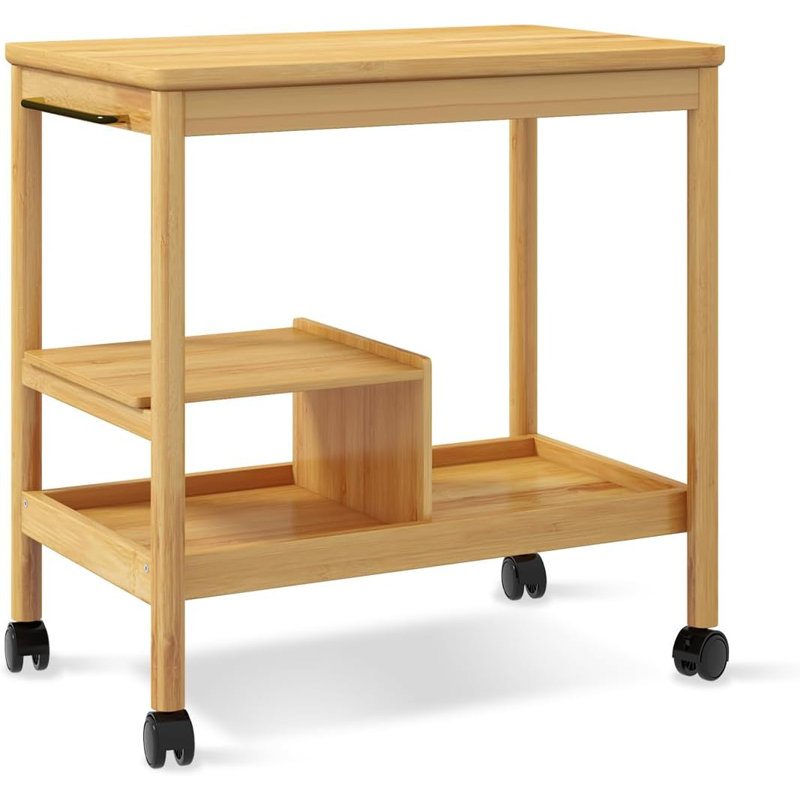 23.6'' W Bamboo / Rattan Shelving Unit